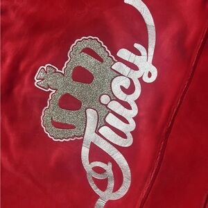 Juicy Couture Kids Jacket in Red with Silver Accents